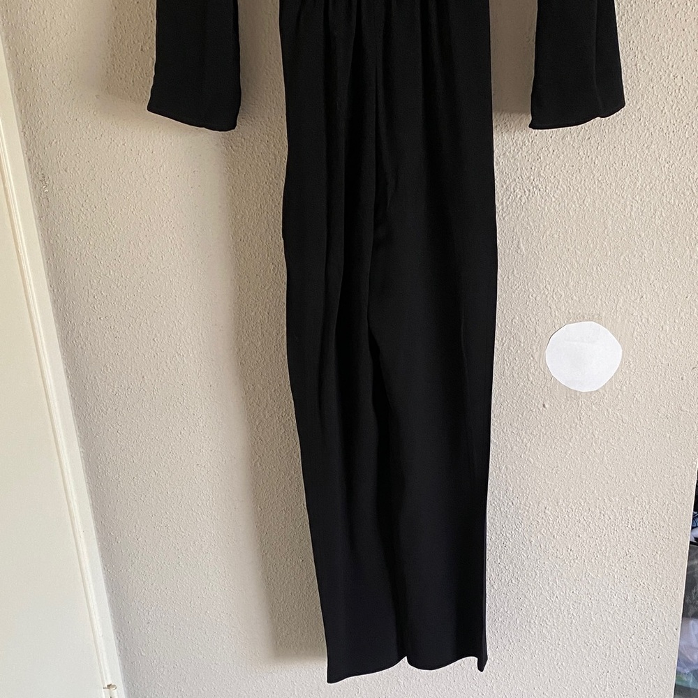 Maje Black Long Sleeve Jumper with Zipper - Picture 6 of 11